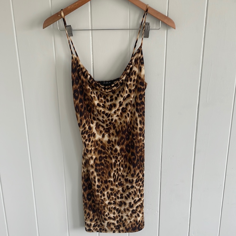 Cheetah mini dress